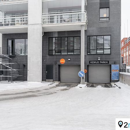 2Ndhomes Tampere "Naesijaervi" Luxury Apartment - Sauna, Balcony & Lake View Exterior photo